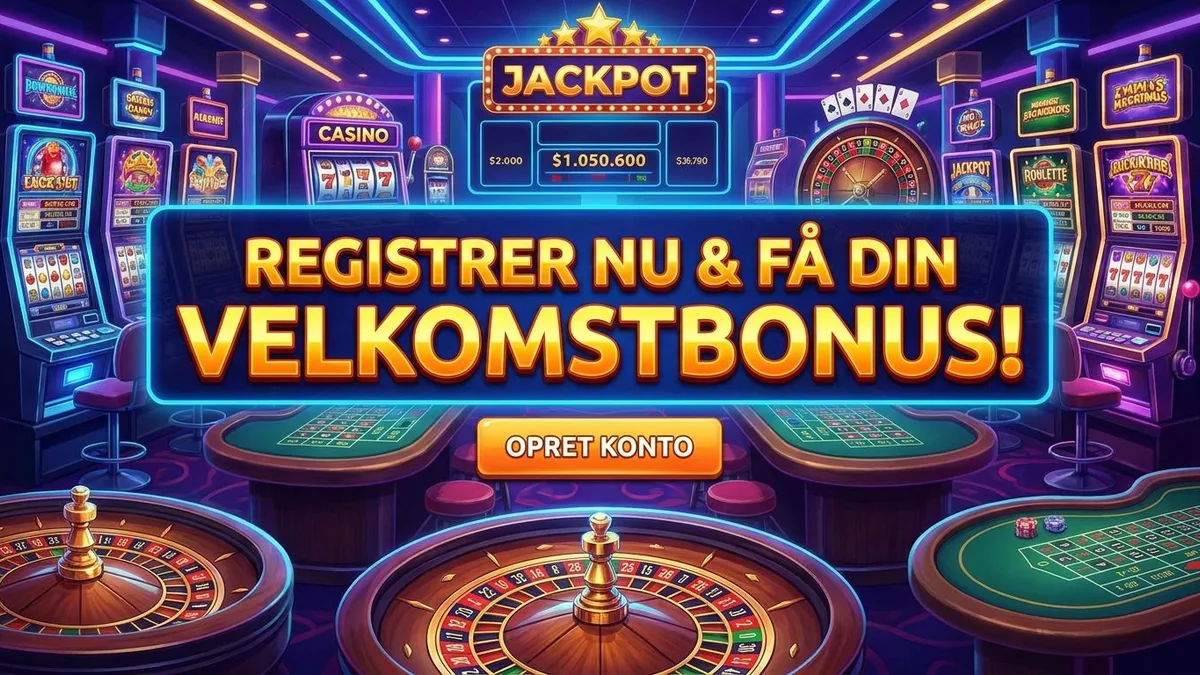 Opret konto med bonus